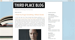 Desktop Screenshot of blog.thirdplacebooks.com